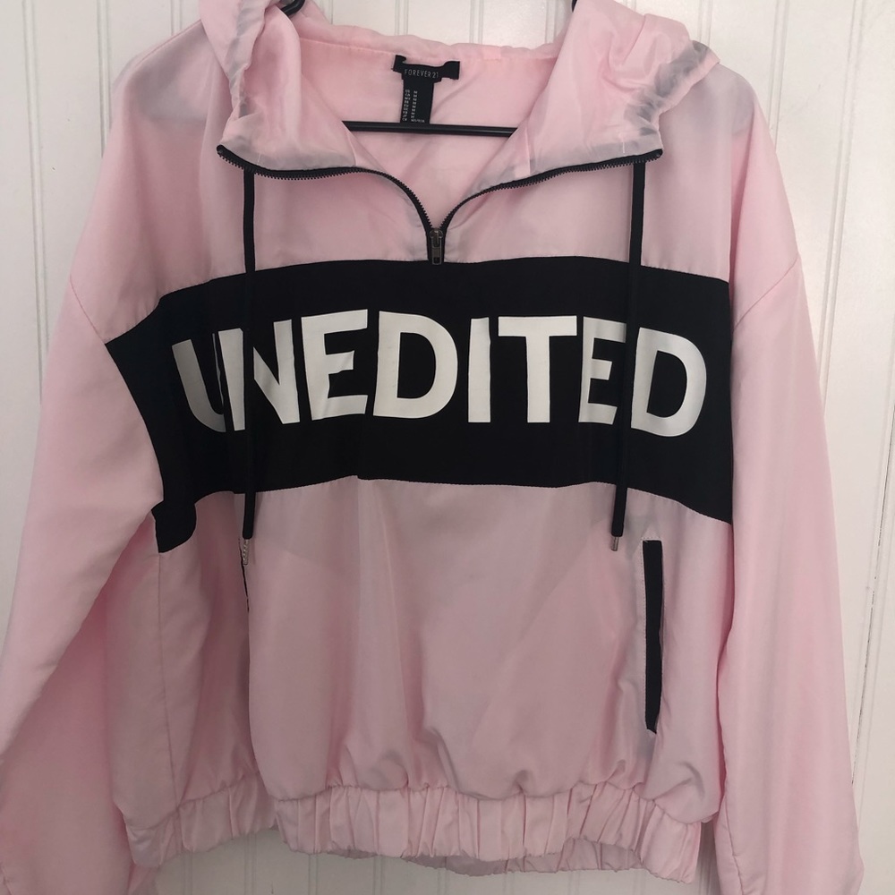 unedited windbreaker jacket